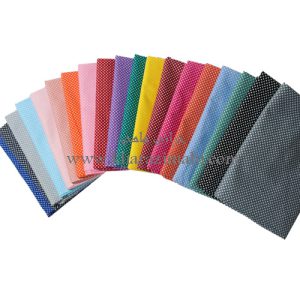 پارچه کتان نخ فیلور عرض90 طرح خالدار کد 215