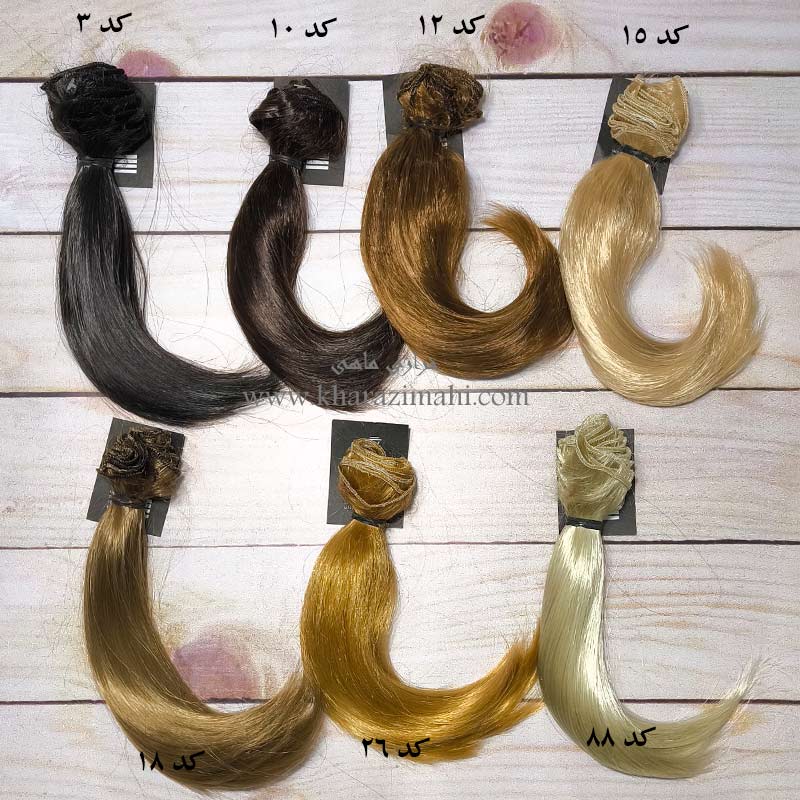 موی عروسک بیست سانت حالت دار گیسو