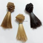 موی عروسک ده سانت صاف گیسو