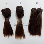 موی عروسک ده سانت صاف گیسو - Image 3