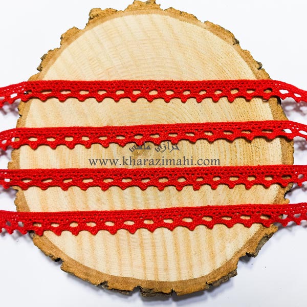 نوار کتان طرح رنگی کد9