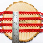 نوار کتان طرح رنگی کد9