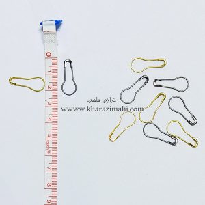 سنجاق قفلی مدل گلابی