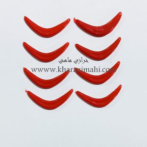 لب پلاستیکی عروسک طرح نیم لب لبخند 3 سانت