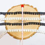 نوار تزیینی ریسه طرح لپه ای ( مغزی )