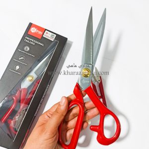قیچی پین شماره 9 دسته قرمز