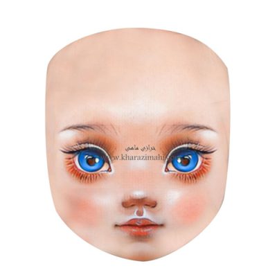 برچسب حرارتی طرح چهره عروسک (کد76)