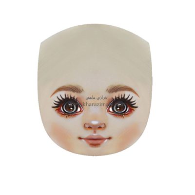 برچسب حرارتی طرح چهره عروسک (کد79)