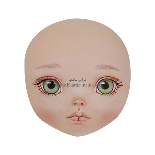 برچسب حرارتی طرح چهره عروسک (کد81)
