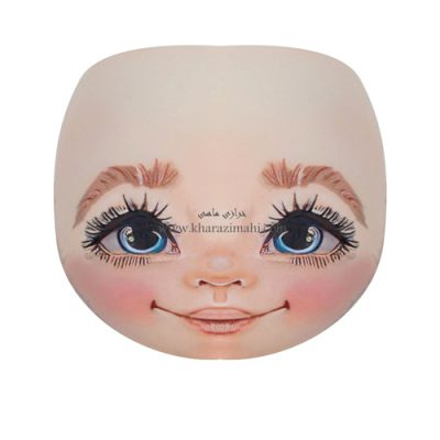 برچسب حرارتی طرح چهره عروسک (کد84)