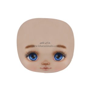 برچسب حرارتی طرح چهره عروسک (کد86)
