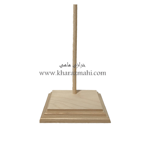 پایه استند چوبی مربع طرح B