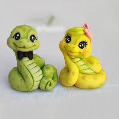 قالب سیلیکونی مار دختر و پسر
