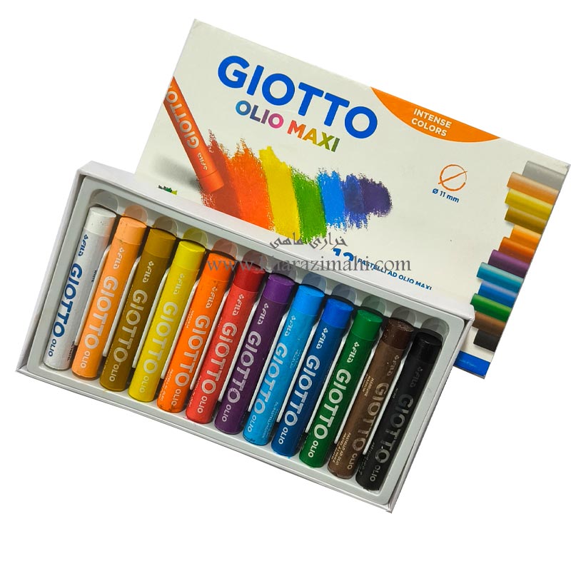 پاستل روغنی 12 رنگ حرفه ای جیوتو | Giotto Olio Fine پاستل روغنی 12 رنگ حرفه ای جیوتو | Giotto Olio Fine