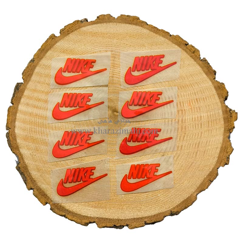 برچسب حرارتی طرح NIKE قرمز (کد 123)