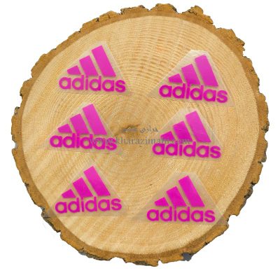 برچسب حرارتی طرح adidas سرخابی (کد 124)