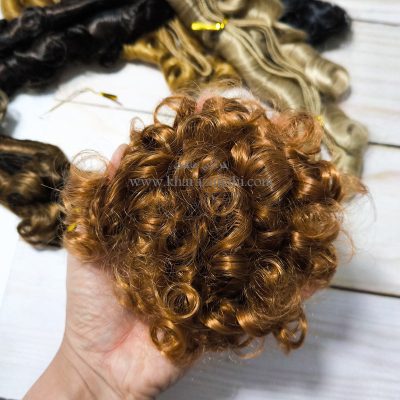 موی عروسک فر تلفنی سه سانت پر حجم Elizabeth