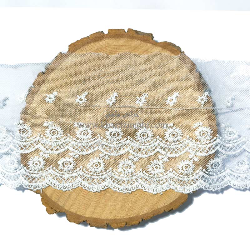 دانتل شیفون طرح بادبزنی (کد56)