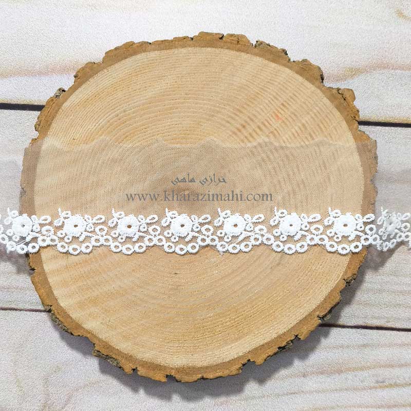 دانتل شیفون طرح گل انگشتی (کد54)