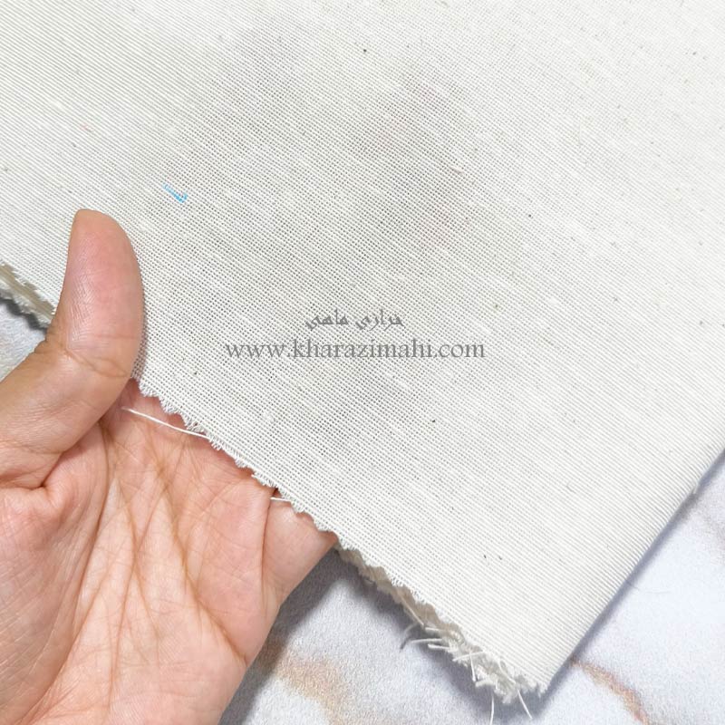 پارچه متقال پنبه ای گرم بالا